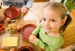 ایجاد تمایل در کودک برای میل کردن صبحانه