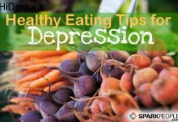 رفع افسردگی با مصرف خوراکی سالم