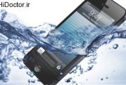 روش های اورژانسی زمان آب خوردن تلفن همراه