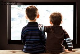تلویزیون دیدن بچه ها و این عواقب