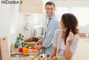 تفاوت غذا خوردن در کنار همسر با محل کار