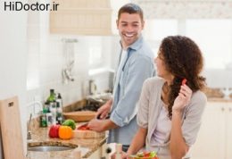 تفاوت غذا خوردن در کنار همسر با محل کار