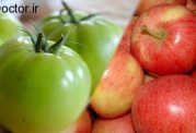 برای افزایش قدرت و حجم عضلانی سیب و گوجه فرنگی سبز بخورید!