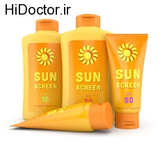 استفاده از ضد آفتاب
