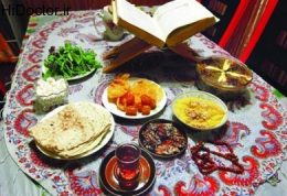 منوی غذایی مفید برای ماه رمضان