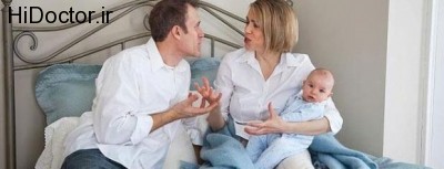 تولد اولین فرزند و مشاجرات والدین