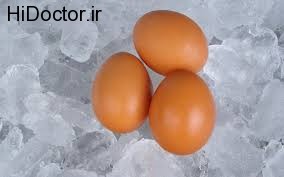 طریقه منجمد کردن تخم مرغ و لبنیات