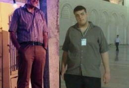 پسر ایرانی که در هفت ماه هفتاد کیلیو وزن کم کرد