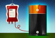 باتری‌هایی که با «خون» شارژ می‌شوند