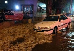 جان باختن دختر دانشجو در سیلاب خرم آباد