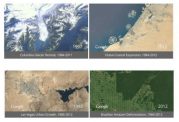 تغییرات ۳۲ ساله زمین را در اینترنت تماشا کنید