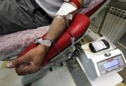 آمار اهدای خون در شهر تهران