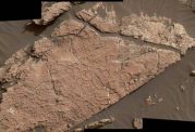 اولین علامت ترک های گل بر روی سطح مریخ