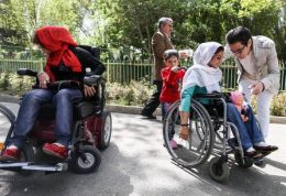 افتتاح پارک ویژه افراد کم توان جسمی در پایتخت