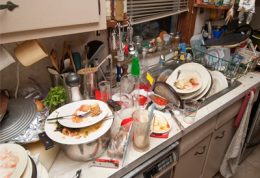 افزایش وزن با آشپزخانه نامرتب و کثیف!