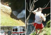 سلفی باعث سقوط مرد جوان به آبشار شد