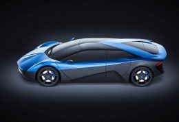 طراحی خودروی برقی از فیبر کربن