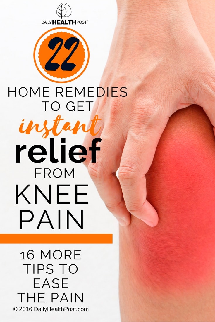 22 Home Remedies To Get Instant Relief From Knee Pain مجله پزشکی دکتر