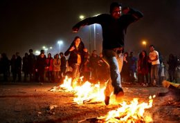 مردان بیشتر در معرض حوادث چهارشنبه آخر سال