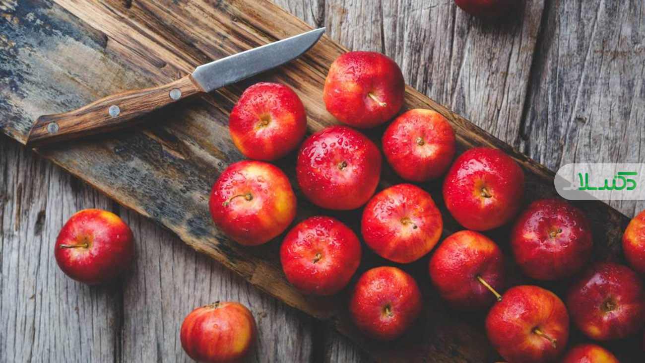 عوارض خوردن بیش از حد سیب